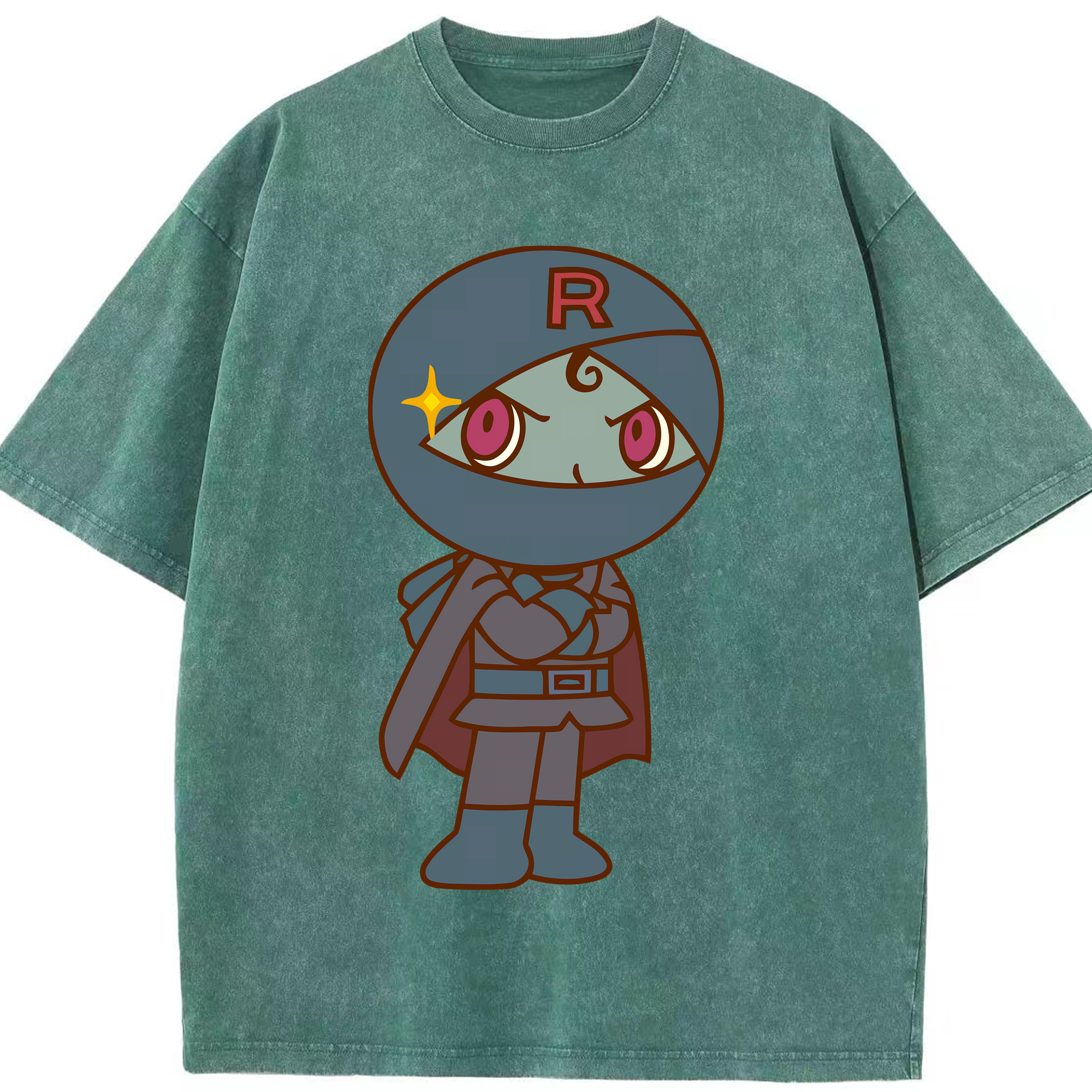 （画像用） アンパンマン Anpanman 綿100% ヴィンテージ風 半袖Tシャツ（フロントプリント）